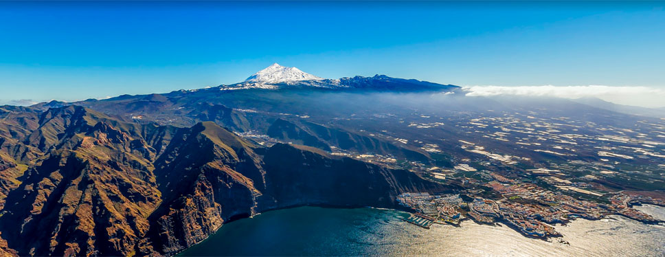 Tenerife desde el aire en 360º
