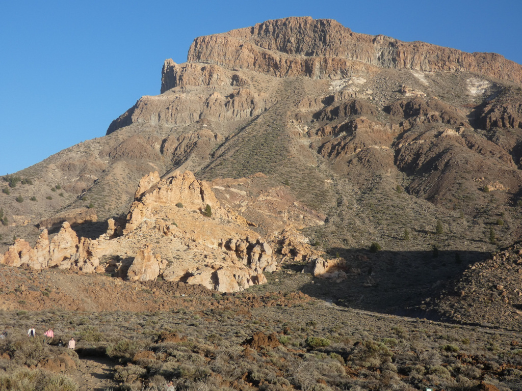 Rocky Mountains van het Nationaal Park Teide op Tenerife.