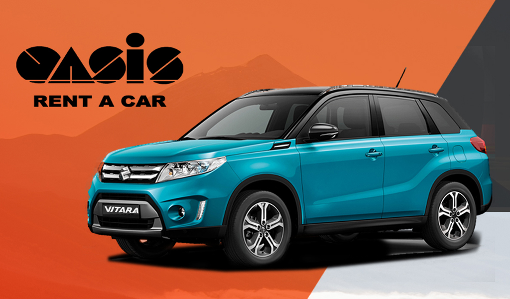 Suzuki Vitara-voertuig van Oasis Huur een Auto op Tenerife