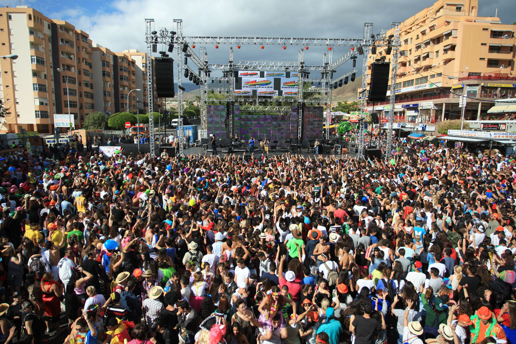 als resultaat Berg Gelach Carnaval van het Strand van Los Cristianos | Carnaval in andere gemeenten |  Tenerife