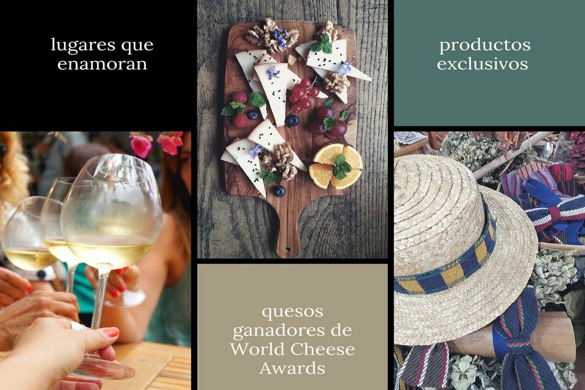 Kaas met noten en fruit, Tenerife. Tekst: World Cheese Awards-winnende kazen.