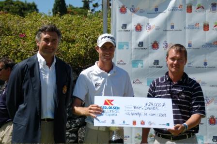 Fred Olsen Challenge de España Masculino - Rhys Davies