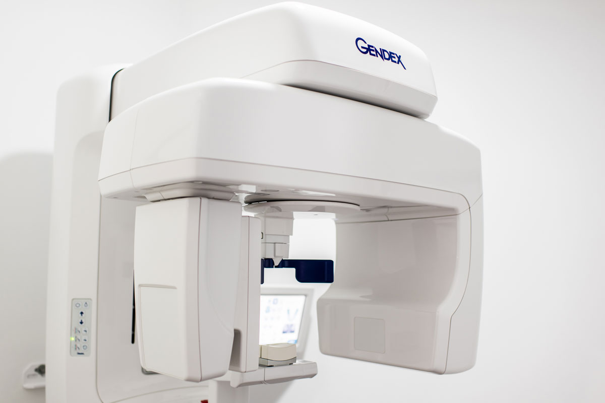 Gendex tandheelkundige röntgenmachine in een kliniek op Tenerife.