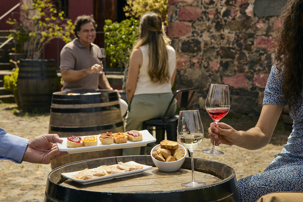 Tapas- en wijnproeverij bij Casa del Vino, Tenerife.